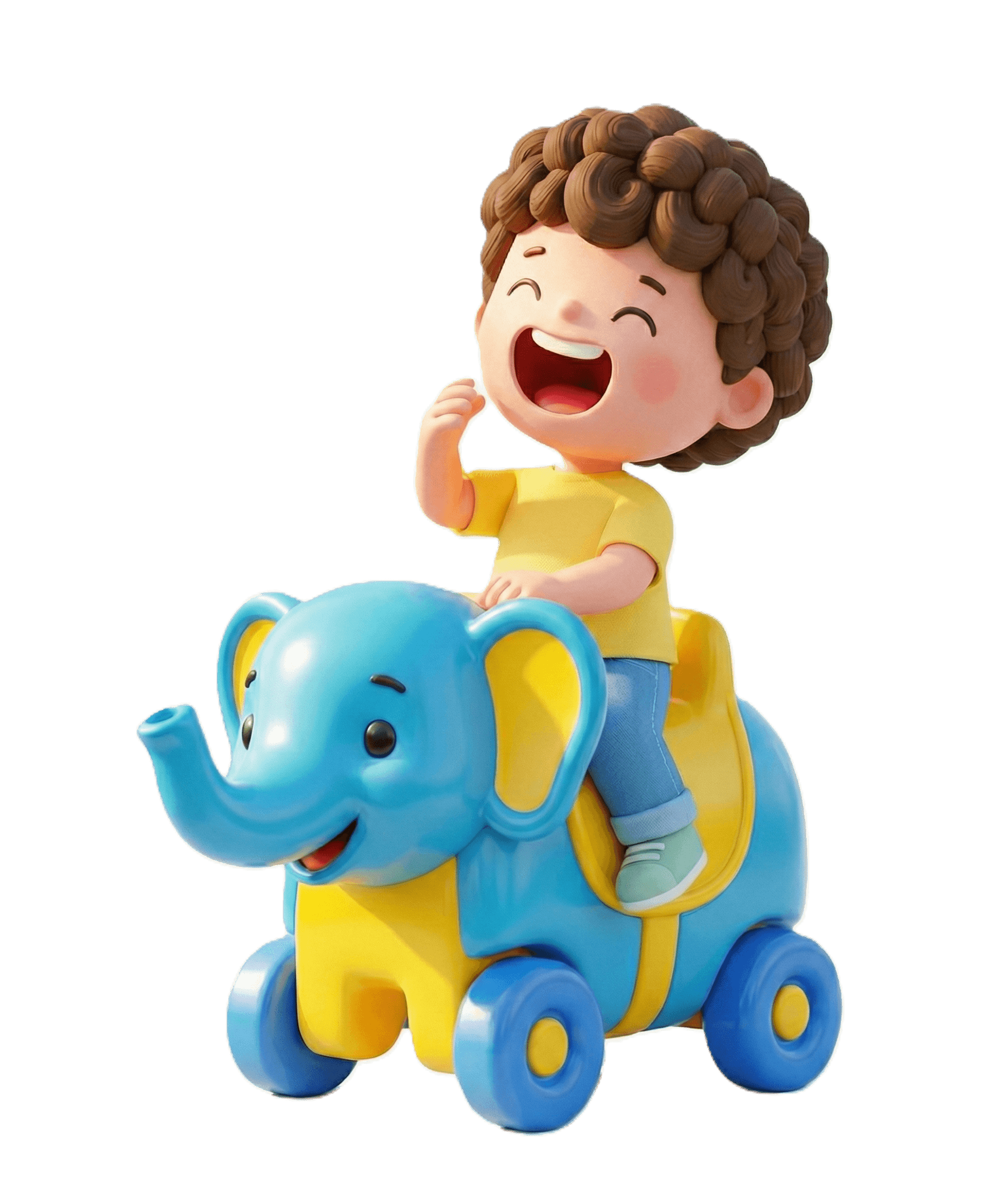 Little Dreamer Girl Flying