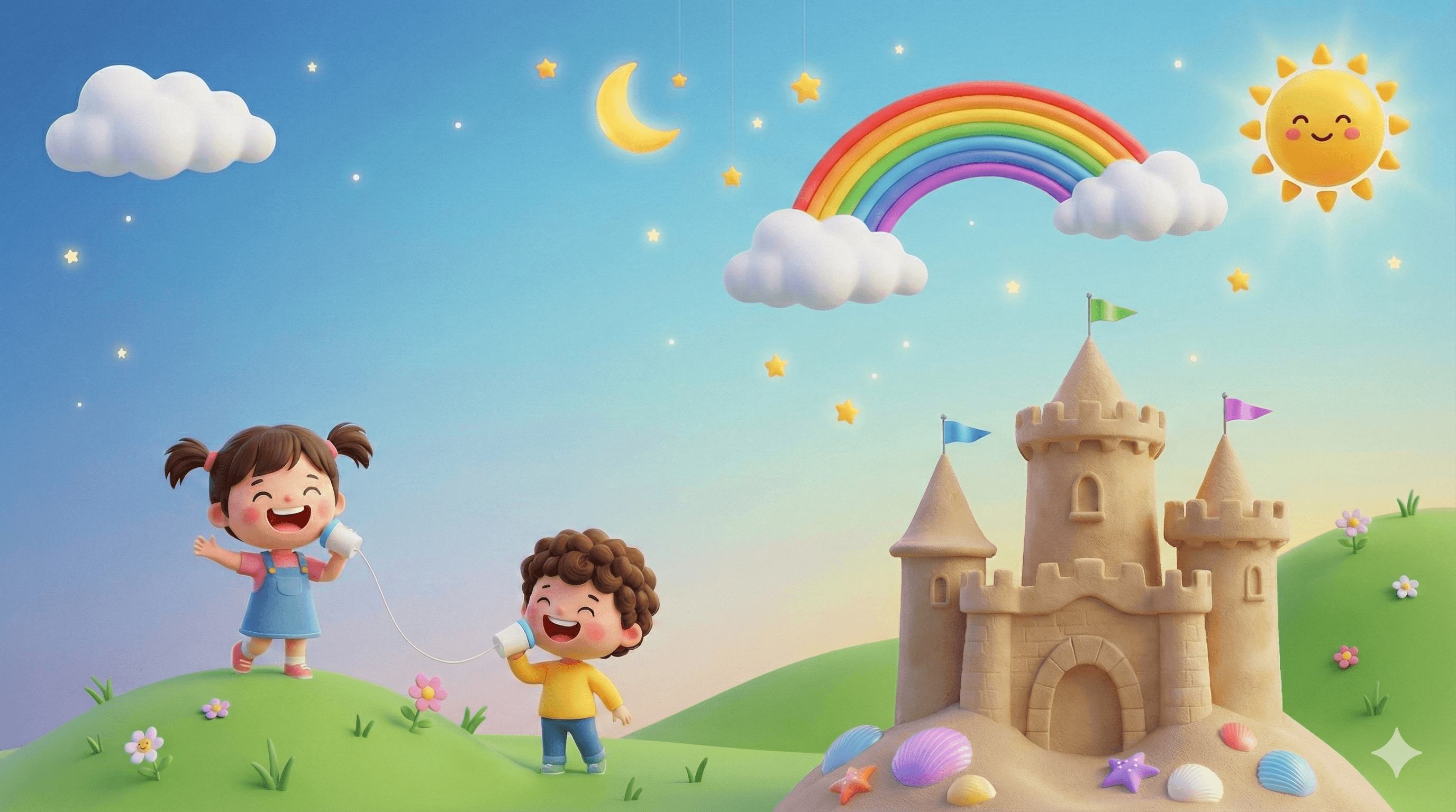 Happy children at Little Dreamers